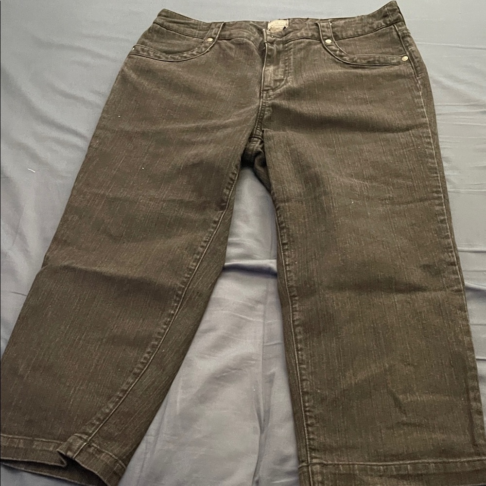 Chico’s Dark Wide-Leg Jeans - Never Worn